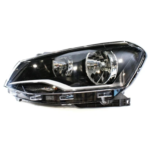 Farol Máscara Negra Esquerdo (Motorista) VW 5U0941007D