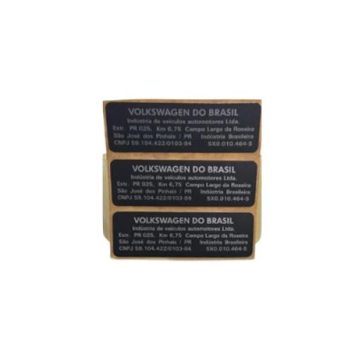 Etiqueta VW 5X0010464S Etiqueta VW 5X0010464S